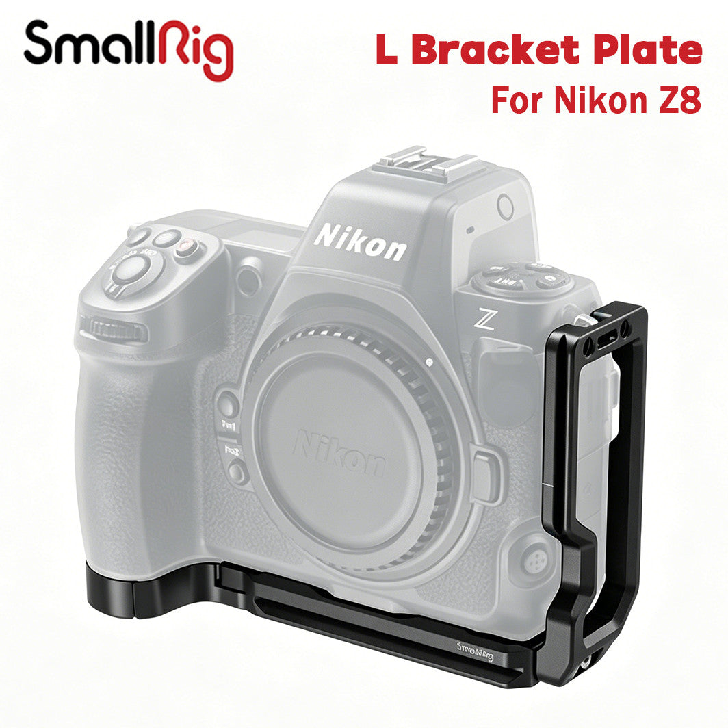 SmallRig Z 8 L-Bracket for Nikon Camera Quick Release L-Shape Mount Plate -3942