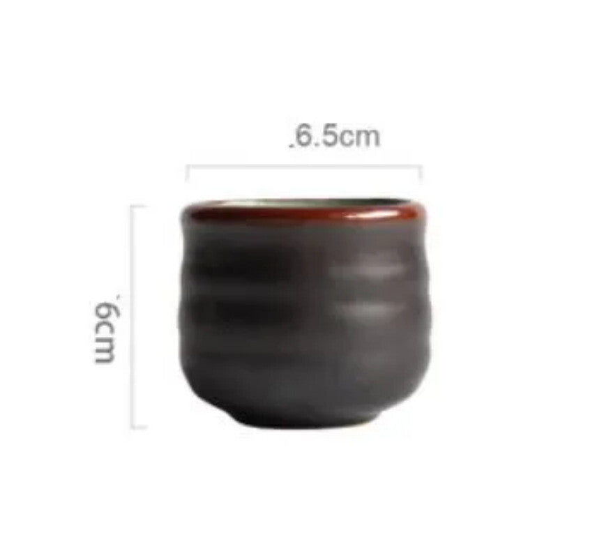 Retro Ceramic Ice Cracked Glaze Teacups Tableware Tea Cup Mug Household