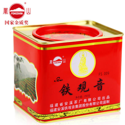 CLASSIC CHARCOAL ROASTED OOLONG TIEKUANYIN,CHINESE Famous Little Red Can 250g