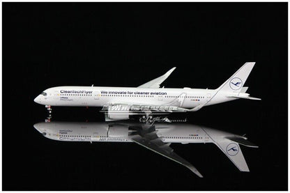 1:400 JC Wings Lufthansa AIRBUS A350-900XWB Airplane Flap Down Diecast Model
