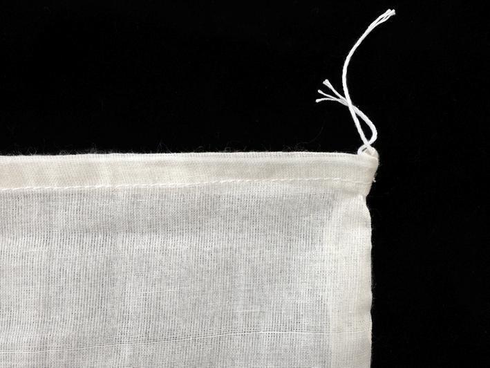 10 PCS 4x6 Cotton Muslin Drawstring Reusable Bags Packing Bath Soap Herbs Tea
