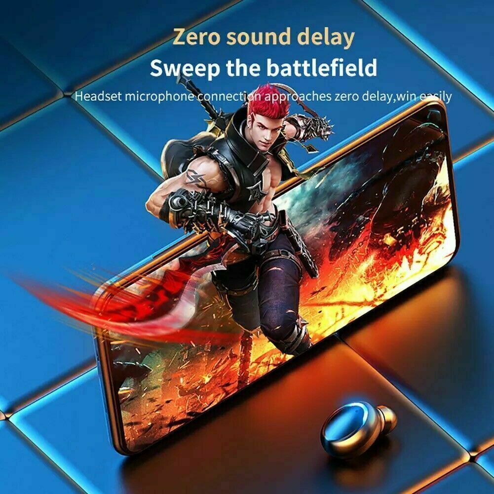 Bluetooth Earbuds Wireless Earphone IPX7 Waterproof For iphone Samsung Android
