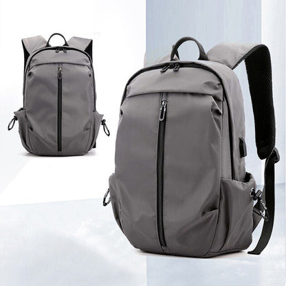 Backpack Men Travel Bag Backbag Light Fitness Male Bag Sports Bag Black Gray
