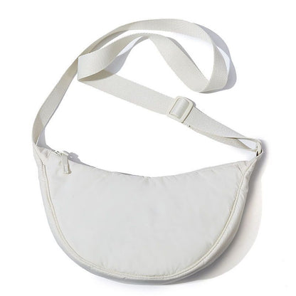 Portable Shoulder Bag Nylon Cloth Padded Crossbody Bags Purse Handbags Messenger