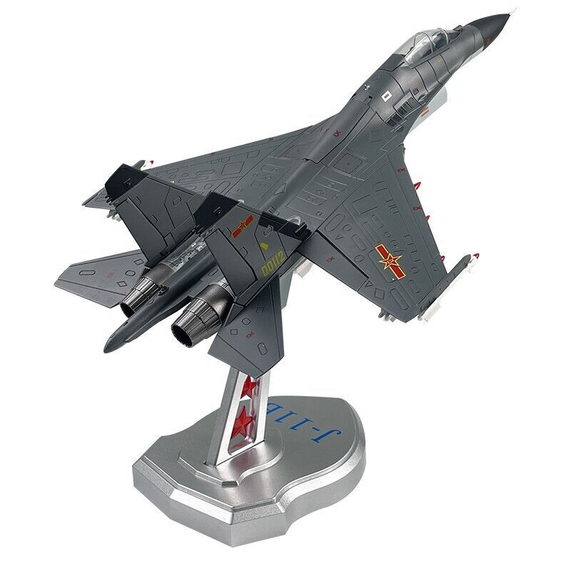 1:60 38CM China J-11B Fighter Airplane Diecast Military Aircraft Plane Model