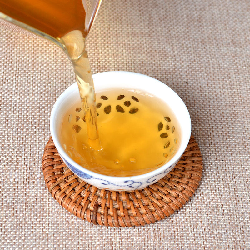 Mengku The More Old The More Fragrant Pu'er Tea 357g Puer Raw Tea Cake Shen