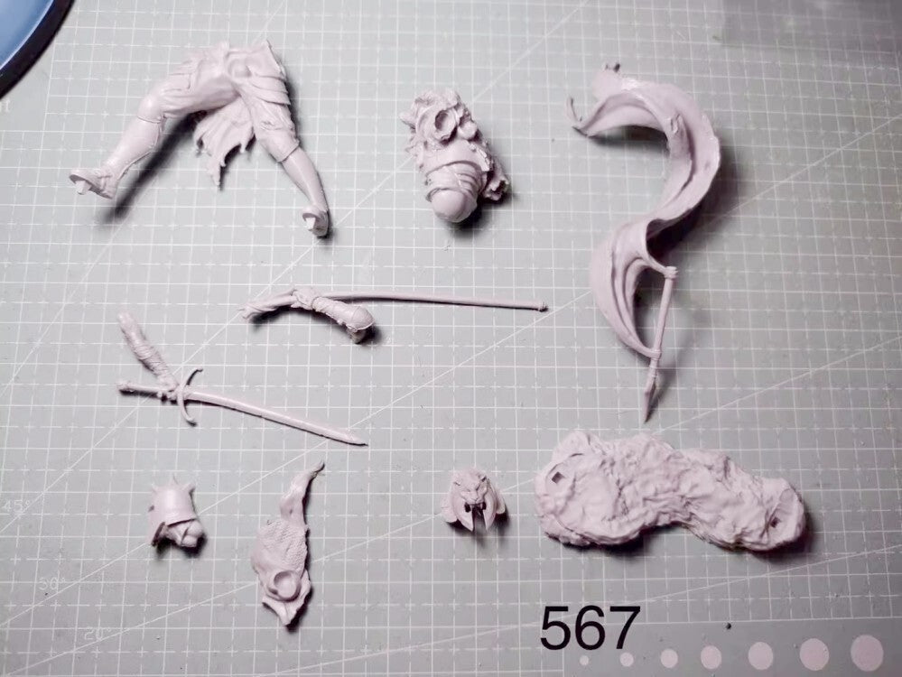 1/24 Resin Figure Model kit Ancient Greek warrior unassembled unpainted