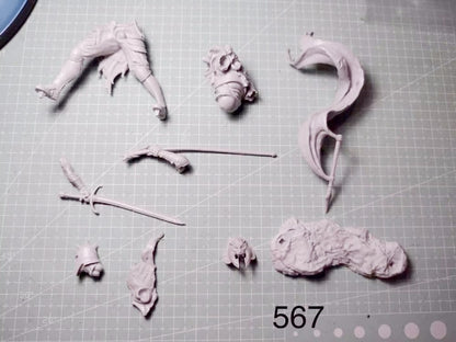 1/24 Resin Figure Model kit Ancient Greek warrior unassembled unpainted