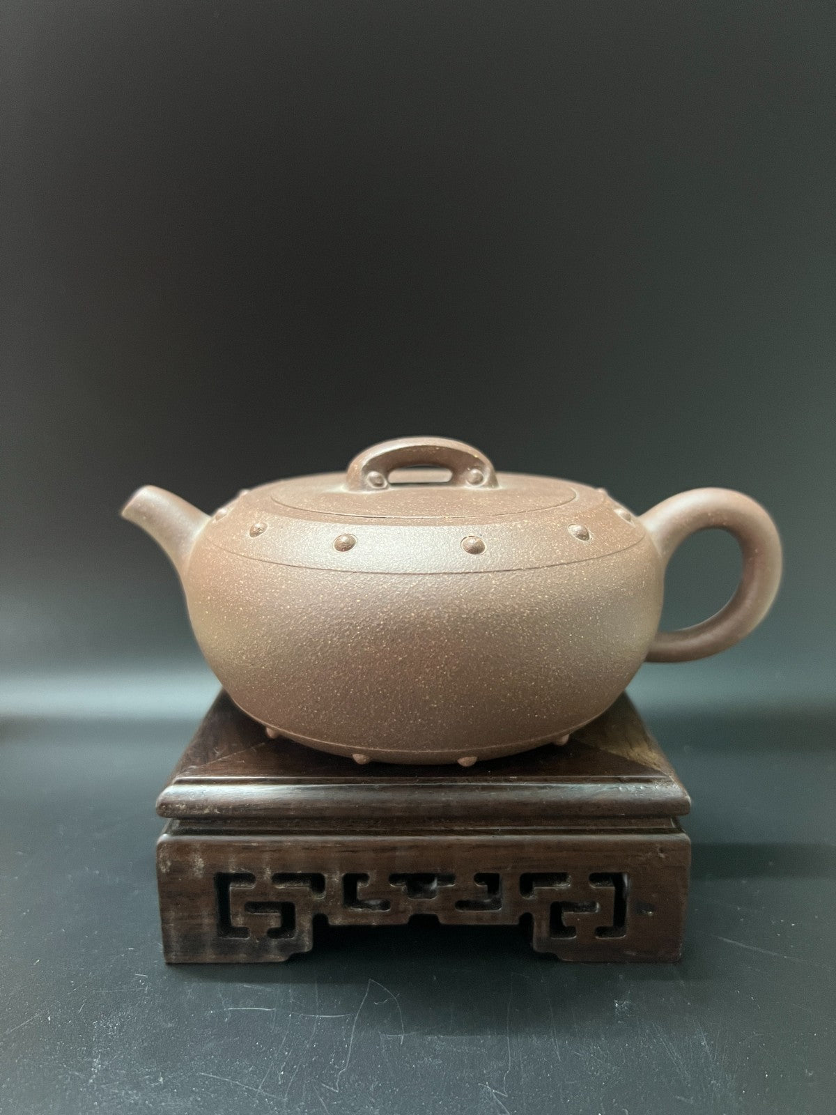 250cc chinese Yixing Handmade Zisha teapot Purple clay BianGu Hu Gongfu Tea Pot