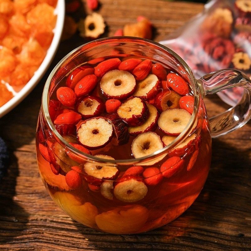 Six Treasures Tea for Qi and Blood Replenishment Tea for Late Night Recovery