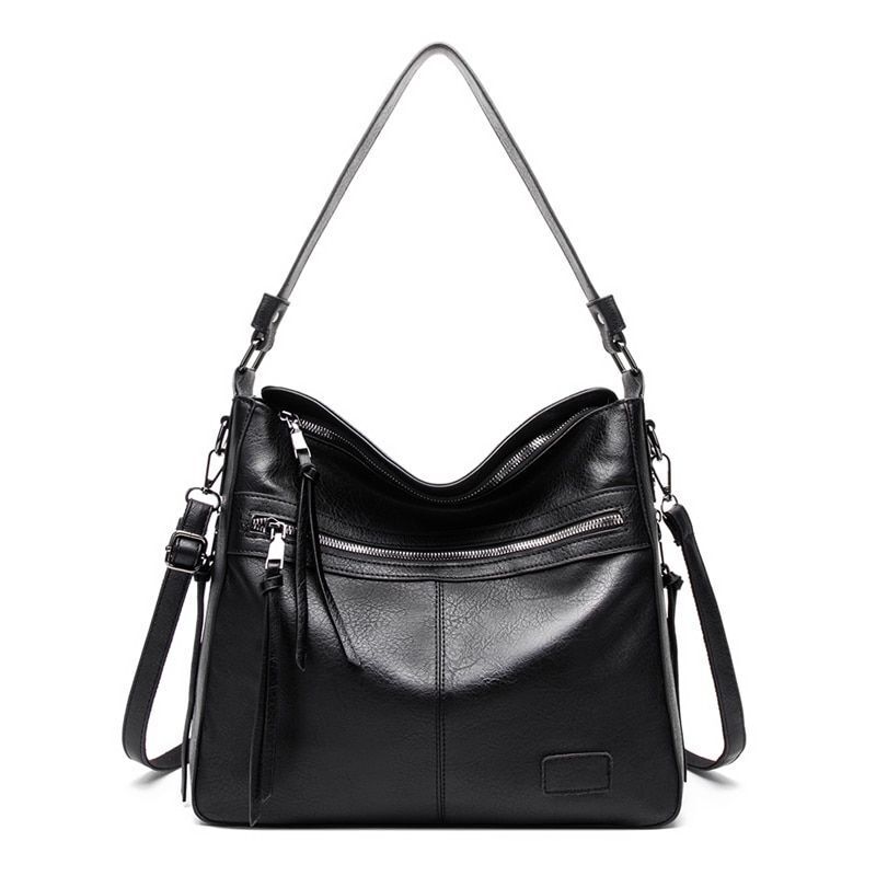 Winter Handbag Shoulder Bags Traveling Leather Large Messenger Bags 31*29*13 CM