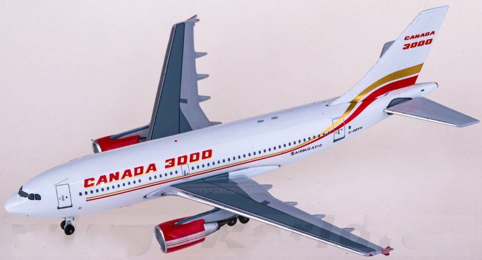 1:400 AeroClassics Canada 3000 AURBUS A310 Passenger Airplane Diecast Model