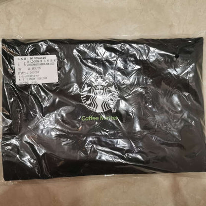 Starbucks Classic Green Apron Employee Store Specialty Coffee Master Lace Up Apr