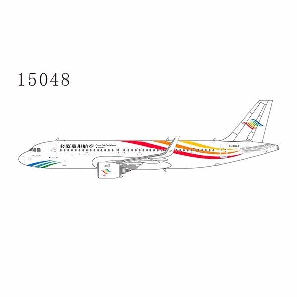 1:400 NGmodels Colorful Guizhou Airlines A320neo Airplane Diecast Plane Model