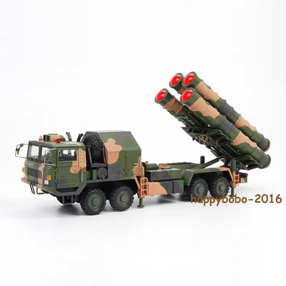 1:35 China HQ-9 Air Defense Missile Vehicle Alloy Launch Vehicle Model Finished
