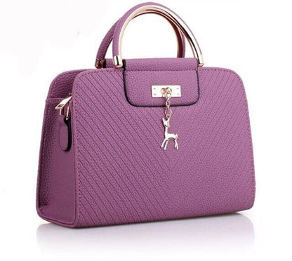 Fashion Ladies Tote Bag PU Leather Handbag for Women (Chicago)