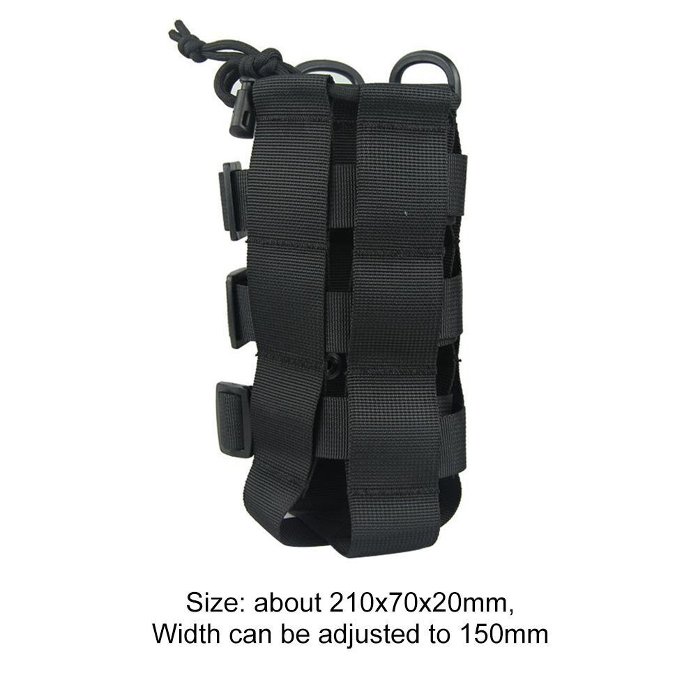 Tactical Molle Water Bottle Bag Portable Water Cup Holder Outdoor Water Bottle