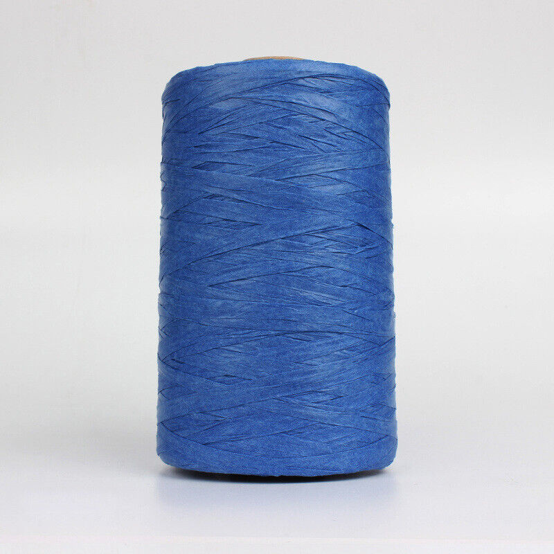 280M Organic Raffia Straw Rope Paper Yarn Crochet Knitting DIY Summer Hat Bag