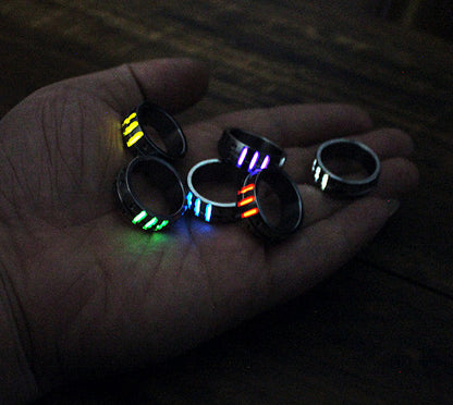 New TC4 Titanium Alloy Finger Ring Men Women Finger Ring Gift