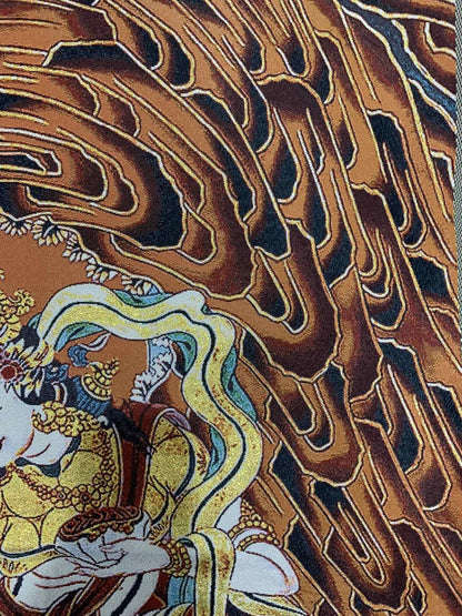 36" Tibet Tibetan Cloth Silk Buddhism Vajravarahi Buddha Tangka Thangka Mural
