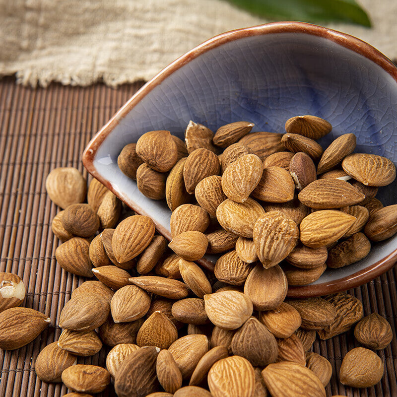 Bitter almond, Chinese herbal medicine, non-wild bitter almond, 500g.