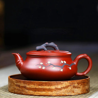 China Yixing Purple Clay Teapot Raw Ore Scoop Tea Pot Zisha Filter Kettle Set 紫砂