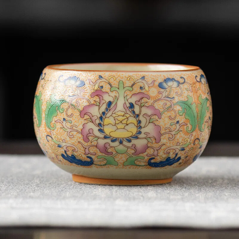 Chinese Tea Cups Pottery Jingdezhen Cup Ceramic Teaware Teacups Ceramica