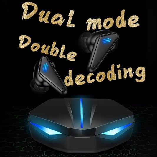 Audifonos Bluetooth Inalambricos Para Juegos&Musica Auriculares Dual Mode 2023