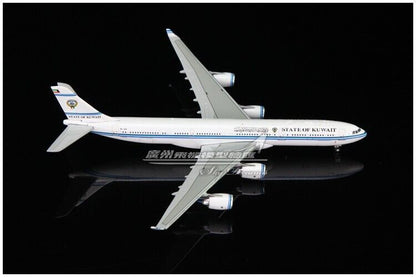 1:400 JC WINGS STATE OF KUWAIT AIRBUS A340-500 Airplane Diecast Aircraft Model