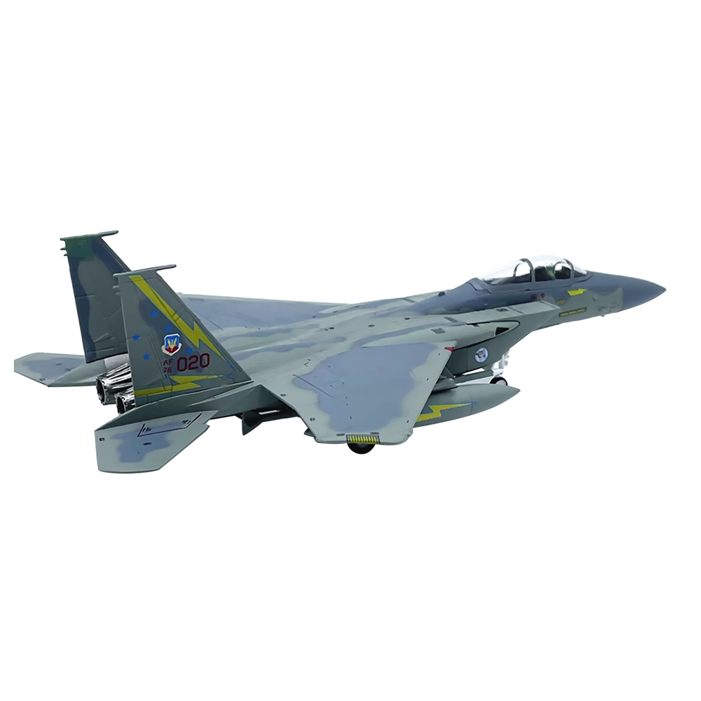 1/100 Scale US F-15A Eagle Supersonic Fighter Jet Alloy Model Plane Collection