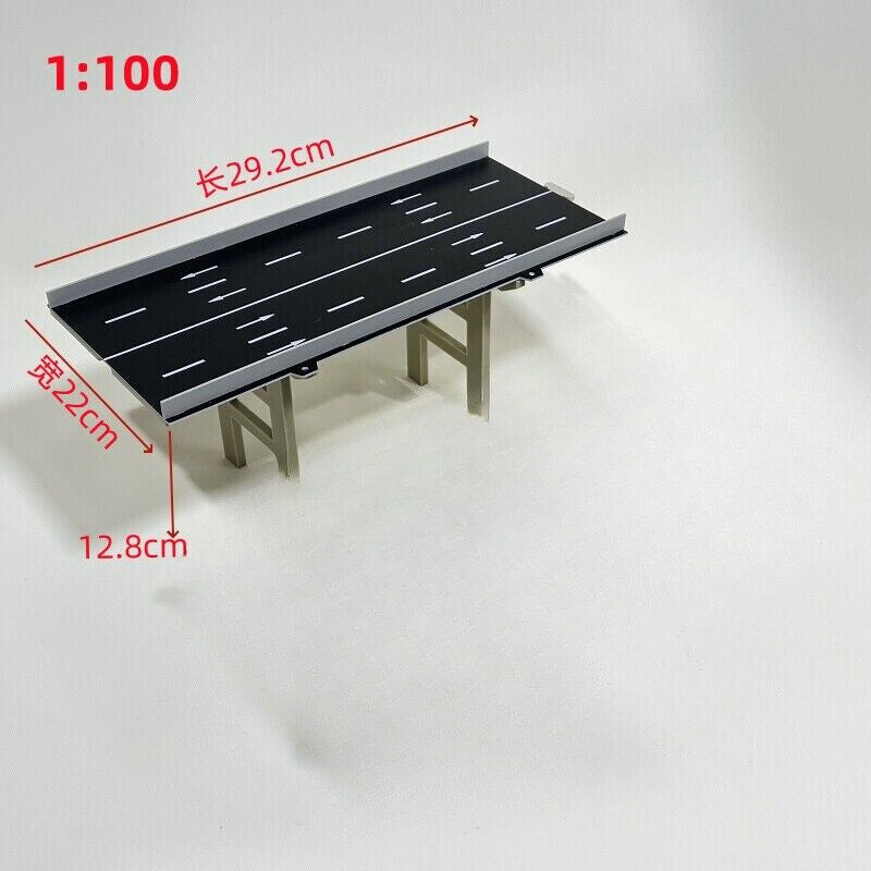 1/64 /150 Scale Diorama City Highway Street Road Bridge Model Scene Viaduct Toys