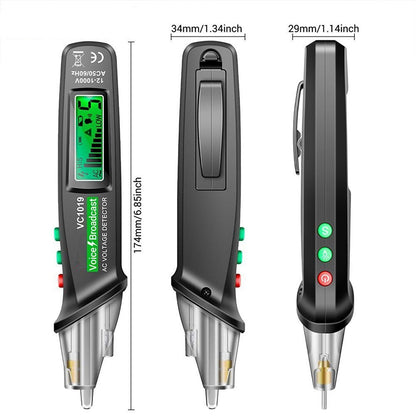 Positioning Voltage Tester Electric Wire Detector Broadcast Test Pen 12V-1000V