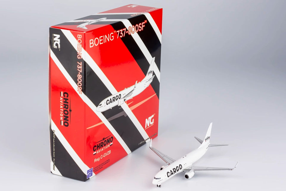 1:400 NG Model Chrono Aviation Cargo BOEING 737-800BCF Aircraft Diecast Model