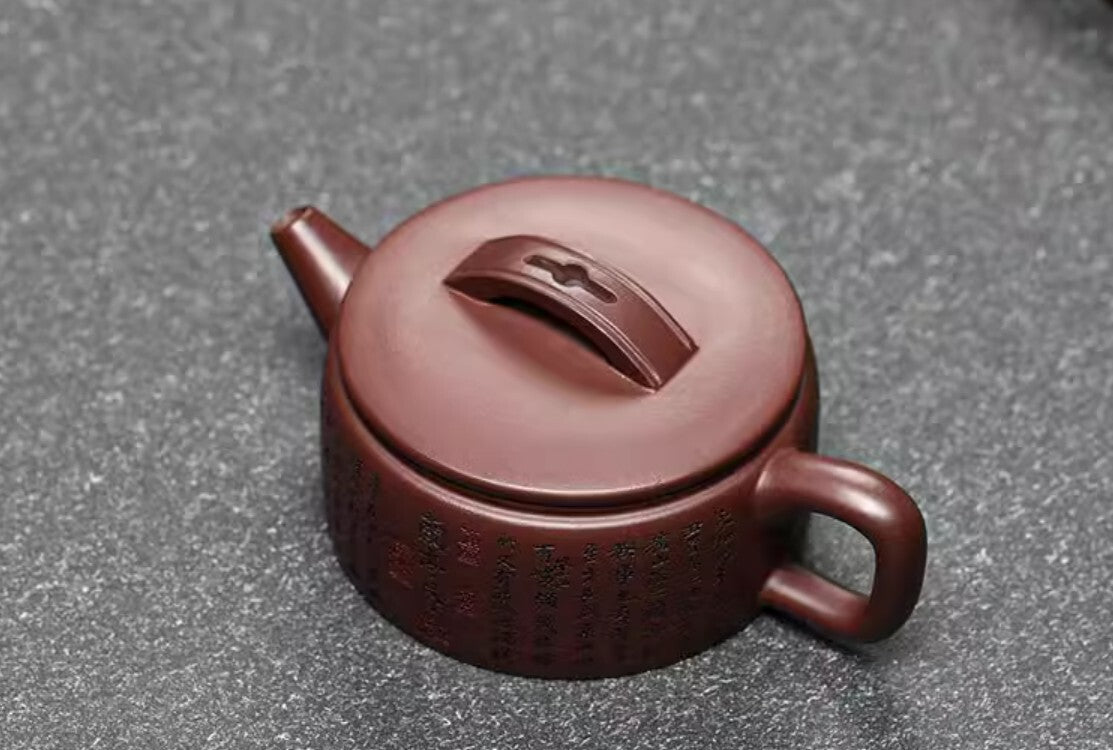 200cc chinese Yixing Handmade Zisha teapot LongXueSha clay HanWa Gongfu Tea Pot