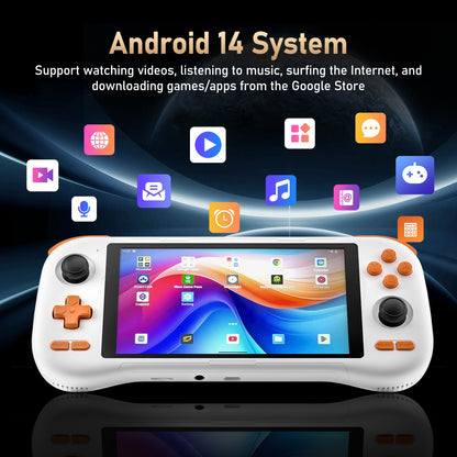 5.5 inches K56 Retro Handheld Gaming Console Android 14 Open Source PSP N64