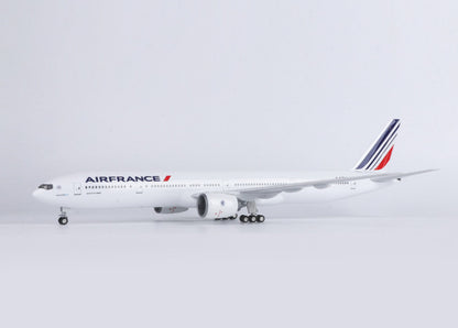 1:157 47CM AIR FRANC BOEING 777-300ER Airplane Landing Gear Resin Aircraft Model