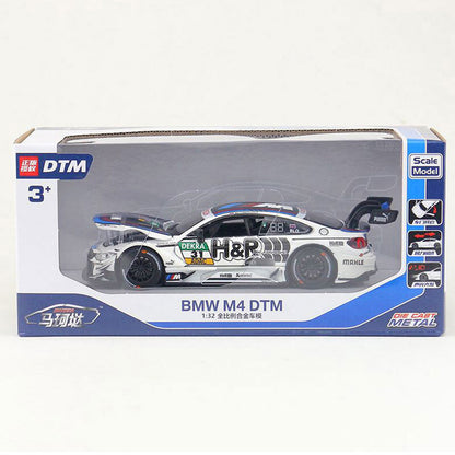 1/32 BMW M4 DTM Model Car Diecast Toy Vehicle Boys Toys Kids Gift Tom Blomqvist