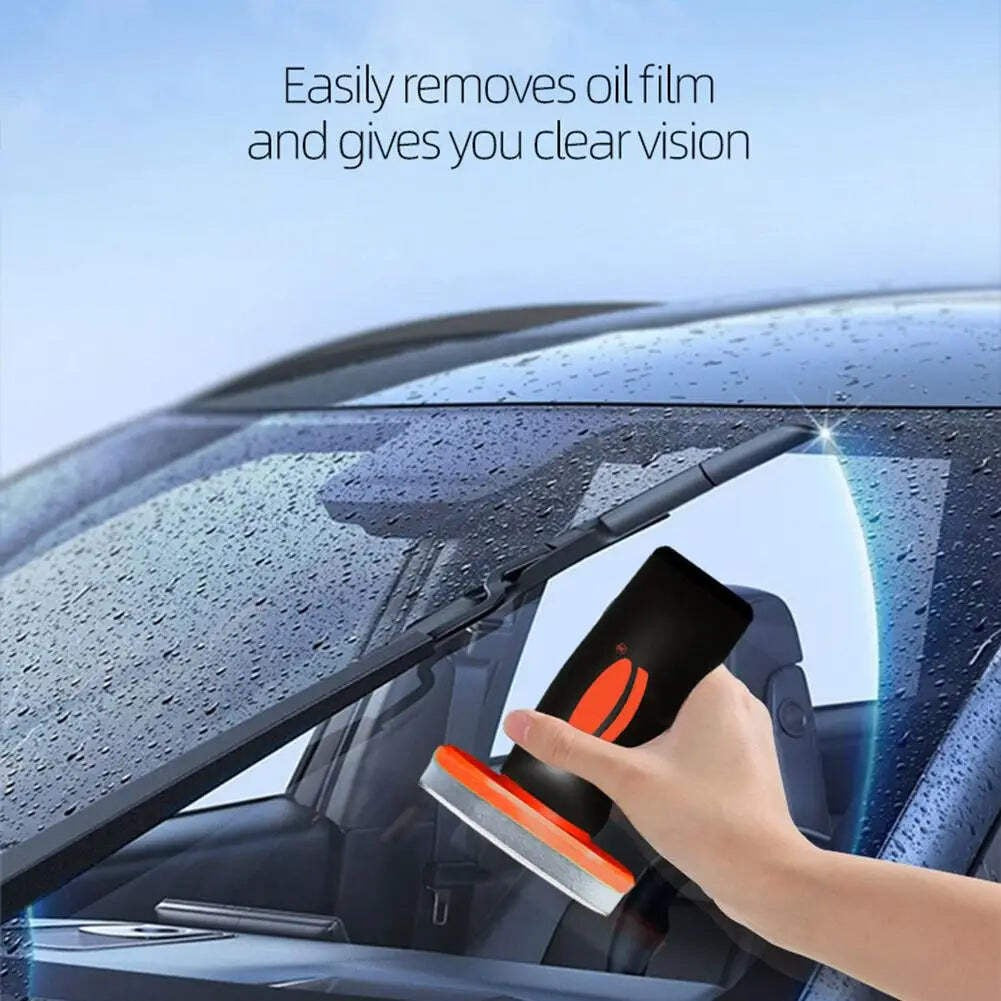 Car Glass Oil Film Cleaner – Clear Vision Restore