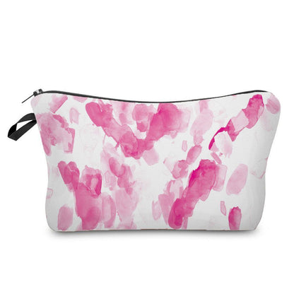 Leopard Printed Cosmetics Organizer Bag Storage Waterproof Makeup Purse Travel