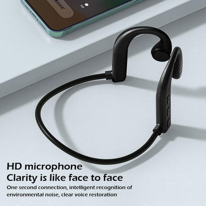 Bluetooth 5.2 Bone Conduction Headset Wireless Outdoor Sport Open Ear Headphones