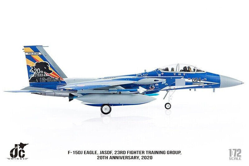 1:72 JC Wings F-15DJ Eagle JASDF 23RD FIGHTER TRAINNING GROUP Diecast Model