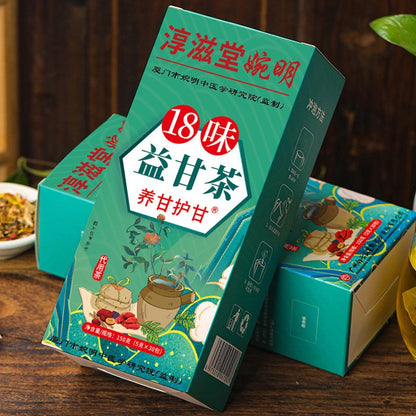 18 Flavors China Daily Liver Nourishing Tea Liver Care Tea Liver Detox Tea 150g