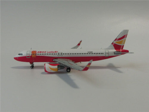 JC Wings Lucky Air FOR AIRBUS A320-200 B-8446 1:400 Aircraft Pre-built Model