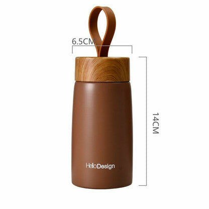 Mini Thermos Bottle Vacuum Flask Insulated Coffee Stainless Steel Travel Mug Cup