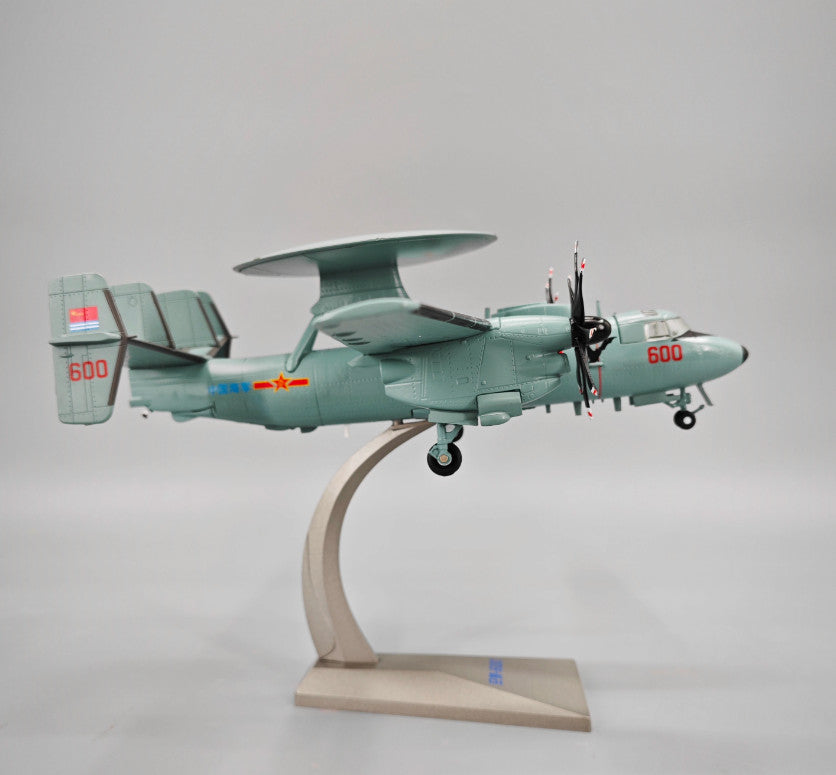 1:72 KJ-600 AWACS Early Warning Aircraft Plane Diecast Military Airplane Model
