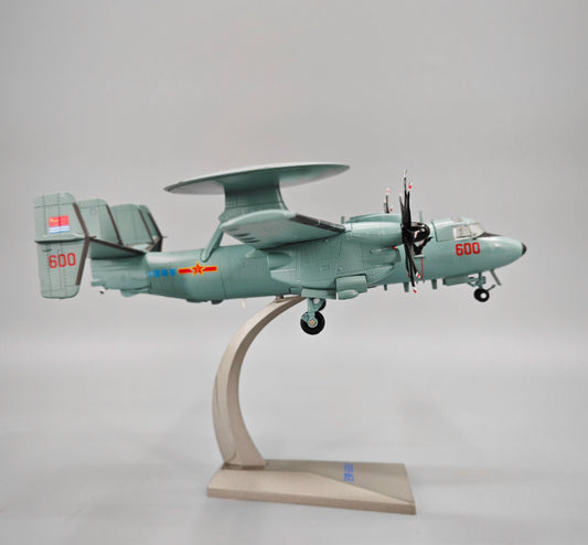 1:72 KJ-600 AWACS Early Warning Aircraft Plane Diecast Military Airplane Model