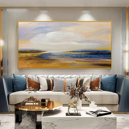 Pure Hand-painted Abstract Living Room Wall Decoration Hanging Picture Bedroom