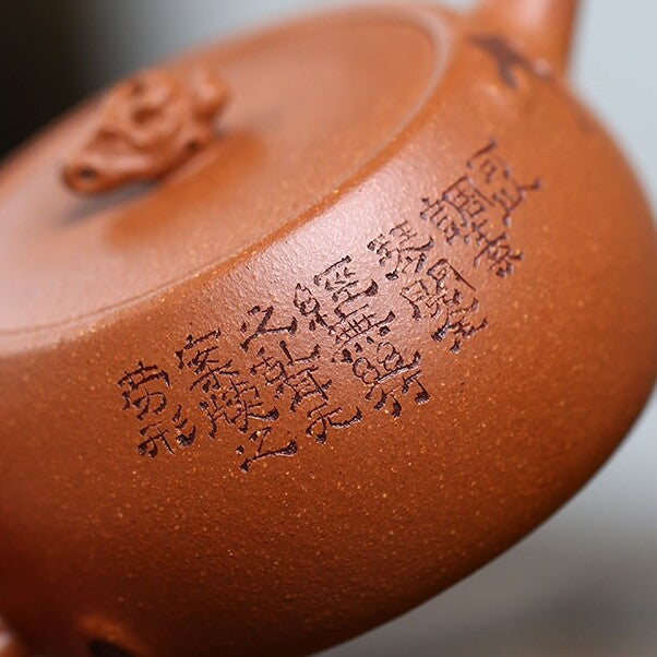 34 Infuser Holes Real Yixing Zisha Tea Pot Jiangpo Clay Handmade Pot Marked New