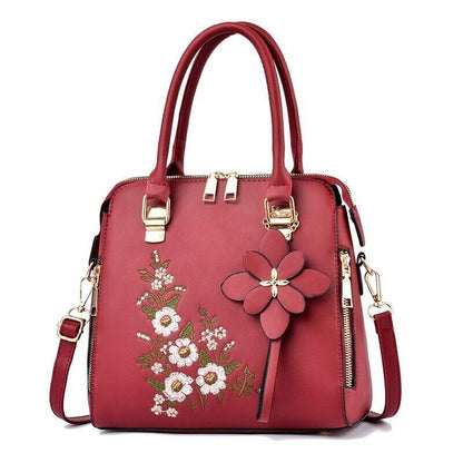 Woman Handbag Ladies Shoulder Bag Female Crossbody Bag Tote Luxury Rich Flower