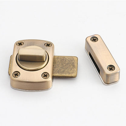 Zinc Alloy Door Lock Buckles Cast Metal Hook Right Angle Sliding Gate Lock Bolts